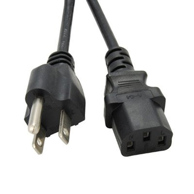 TechTent 4 ft. 3 Prong C13 Power Cord [Set of 6]
