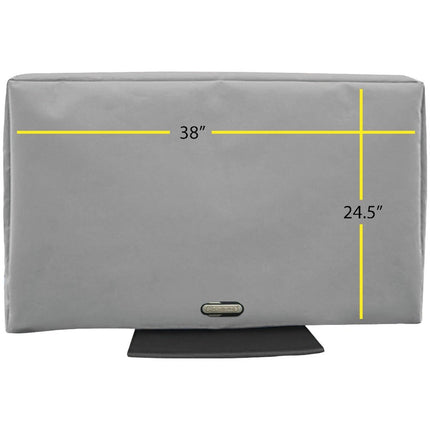 Solaire 38 - 43-Inch Outdoor Tv Cover, Light Gray (Sol 38G)