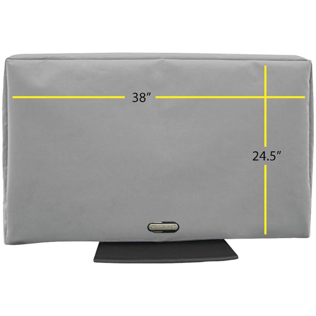 Solaire 38 - 43-Inch Outdoor Tv Cover, Light Gray (Sol 38G)
