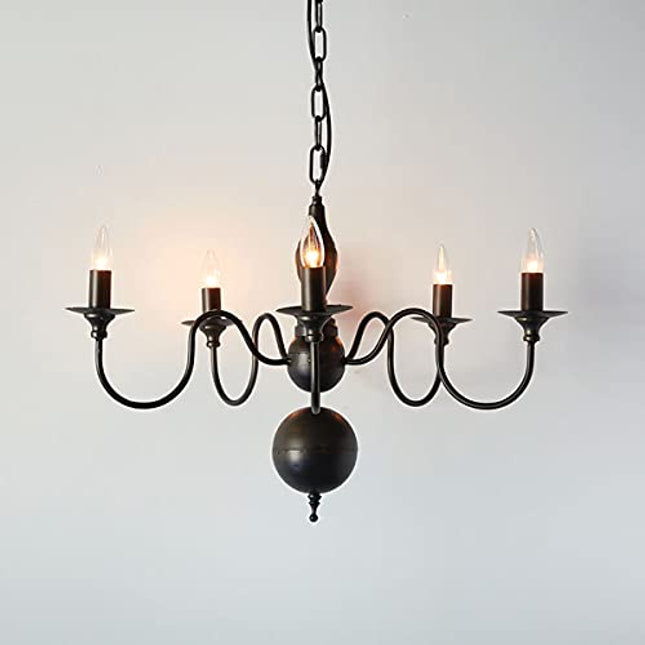 CTW Home Collection 470019 Five Arm Colonial Pendant