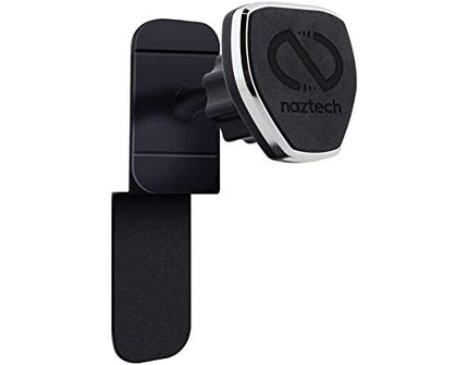 Naztech MagBuddy Universal Magnetic In-Flight Cell Phone Holder Mount, Turns Your Tablet or Phone Into Your Own Seat Back Entertainment, For Use on the AirPlane, Train, Car & More [Black] 14646