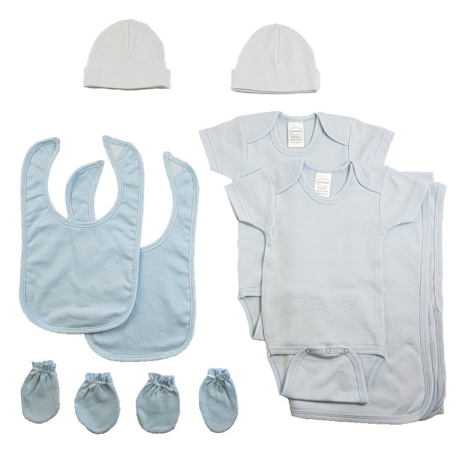 Boys 9 Piece Blue Layette Set CS_0187