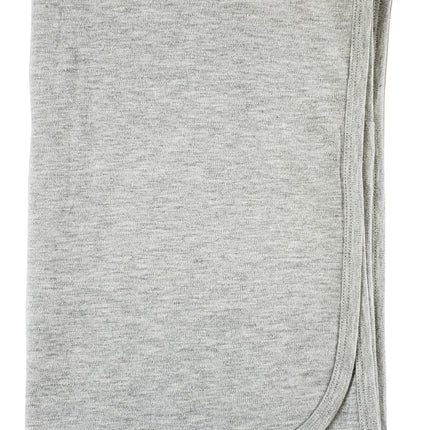 Heather Grey Cotton Receiving Blanket 3200G
