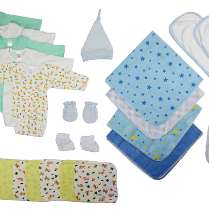 Newborn Baby Boys 25 Pc Layette Baby Shower Gift Set LS_0072
