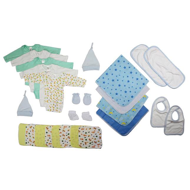 Newborn Baby Boys 25 Pc Layette Baby Shower Gift Set LS_0072