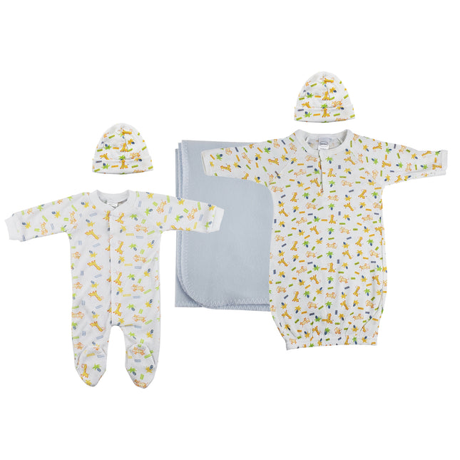 Boy Newborn Baby 5 Pc Layette Sets NC_0954