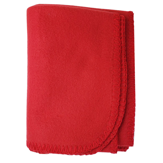 Red Polarfleece Blanket 3600R