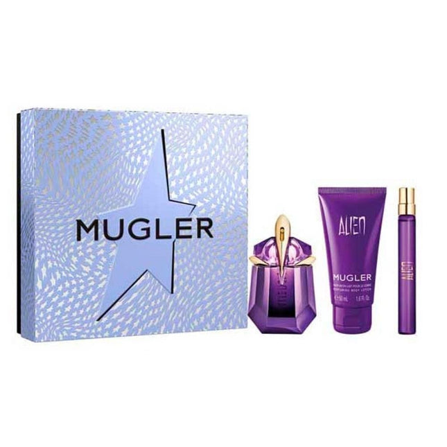 Alien by Thierry Mugler for Women - 3 Pc Gift Set 1oz EDP Spray , 10ml EDP Spray, 1.7oz Body Lotion