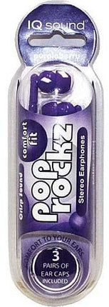 Supersonic IQ106PU In-Ear Earbuds, Purple