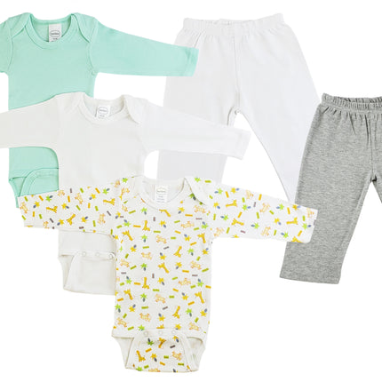 Infant Boys Long Sleeve Onezies and Track Sweatpants CS_0466