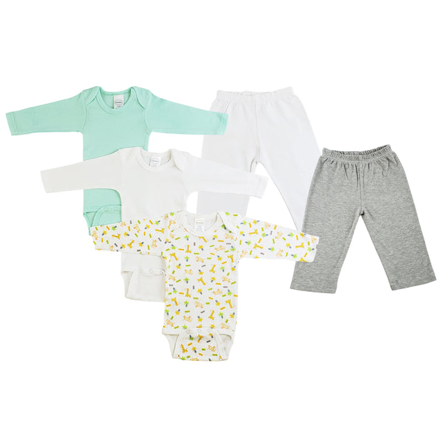 Infant Boys Long Sleeve Onezies and Track Sweatpants CS_0466