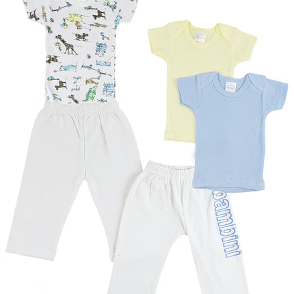 Infant Boys T-Shirts and Track Sweatpants CS_0437