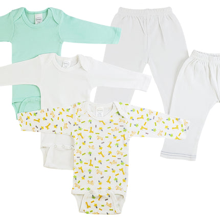 Infant Boys Long Sleeve Onezies and Track Sweatpants CS_0438