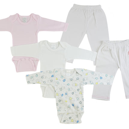 Infant Girls Long Sleeve Onezies and Track Sweatpants CS_0451