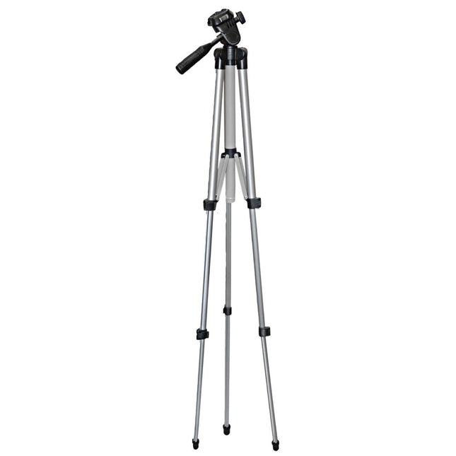 Vivitar VPT1250 50-Inch Tripod (Black/Silver) (Discontinued by Manufacturer) (VIV-VPT-1250)