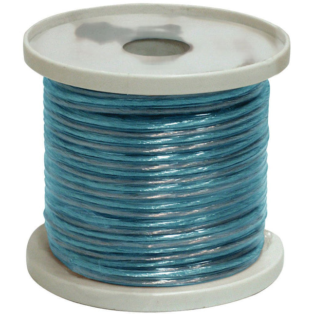 Pyle 50ft 18 Gauge Speaker Wire - Waterproof Marine Grade Cable in Spool for Connecting Audio Stereo to Amplifier, Surround Sound System, TV Home Theater and Car Stereo - PLMRSW50