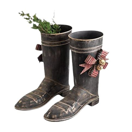 Set of Two Santa Boots