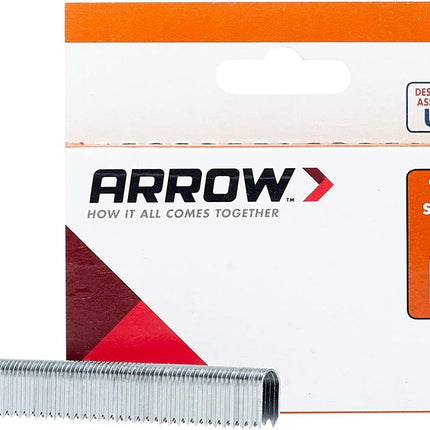 Arrow 259 T25 Heavy Duty Steel Staples for Installing Low Voltage Wires and Cables, Use with Holiday Lights, Doorbells, Alarm Systems, 1100-Pack, 9/16-Inch Leg Length, 5/16-Inch Crown Width