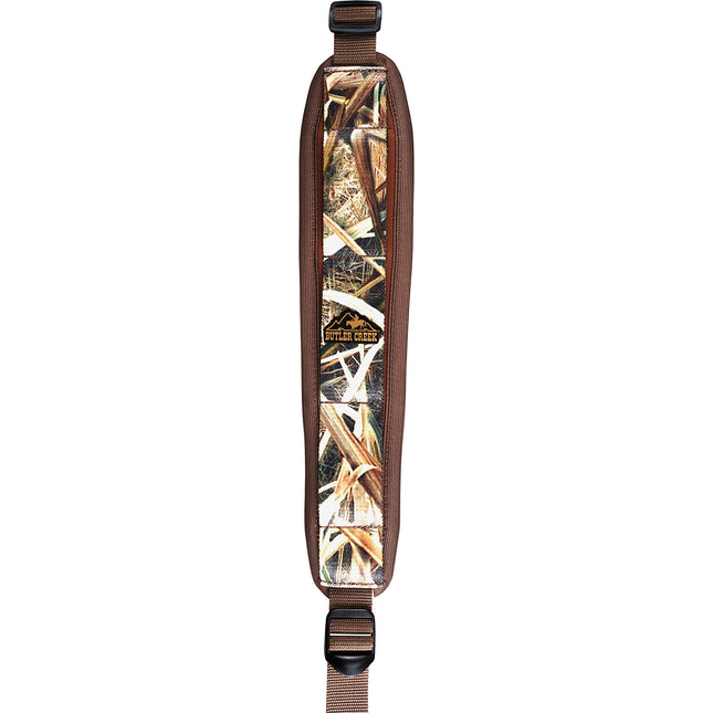 Butler Creek Comfort Stretch Shotgun Sling, Mossy Oak Shadow Grass Blades, 2.5 x44