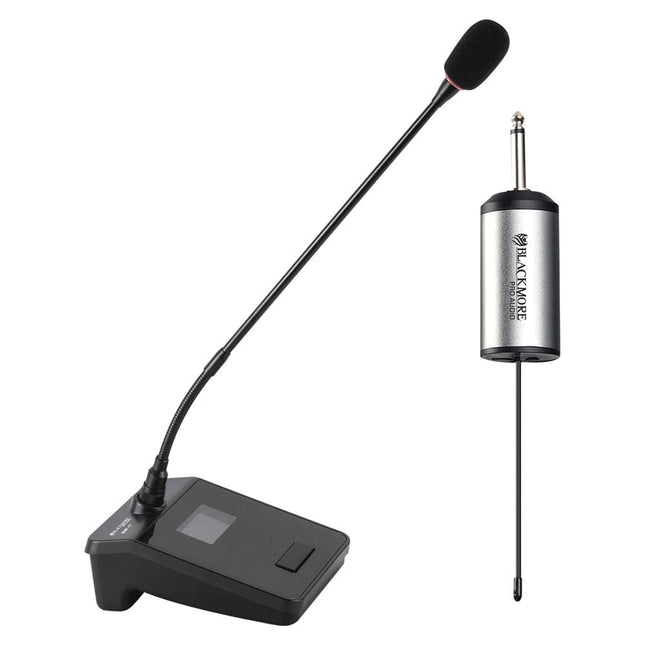 Blackmore Pro Audio Wireless Microphone System, Black (BMP-17)