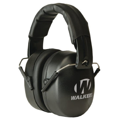 Walker's EXT Range Shooting Folding Muff, 34 NRR,Black