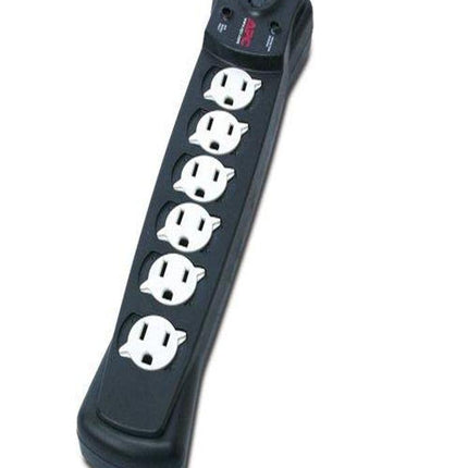 APC 6-Outlet Surge Protector 840 Joules, SurgeArrest (P6B)