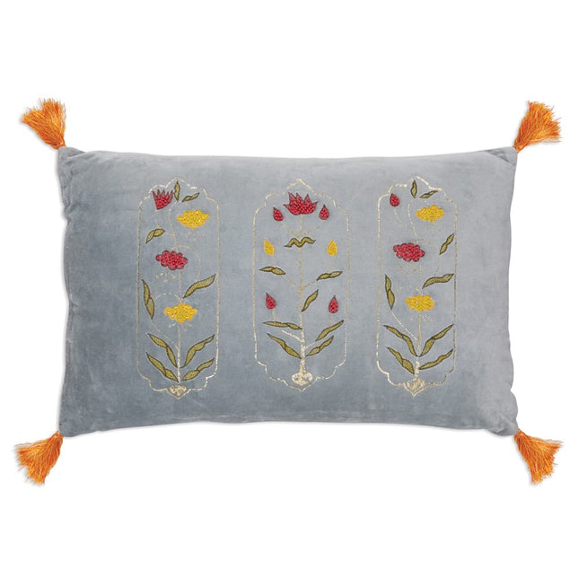 Colonial Tin Works 510462 Decorative Velvet Throw Pillow, 19-inch Width