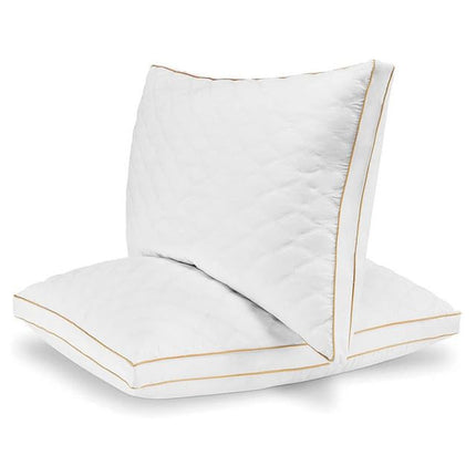 Doctor Pillow BK3616 2-Piece 24x16x5in Queen Size Italian Luxury Pillows Set