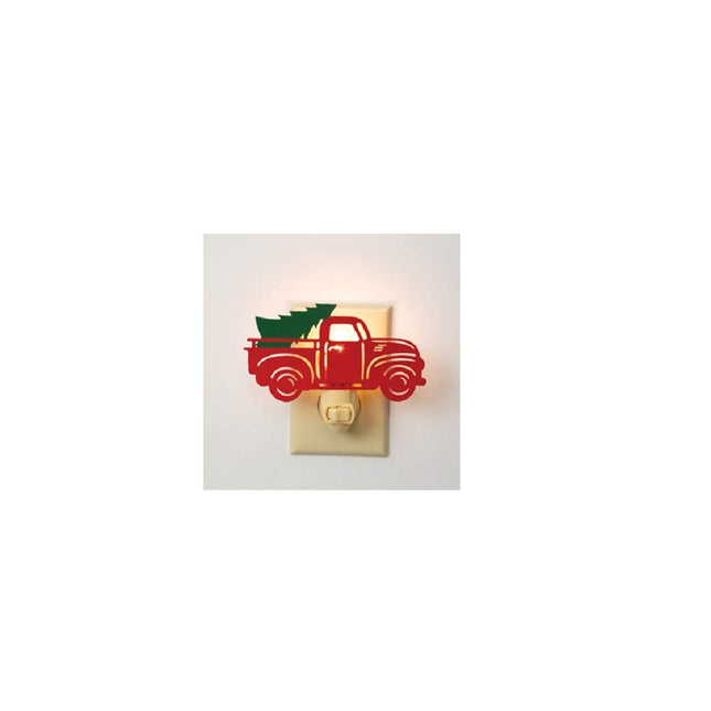 CTW 860308 Night Light with Christmas Red Truck, 5-inch Width
