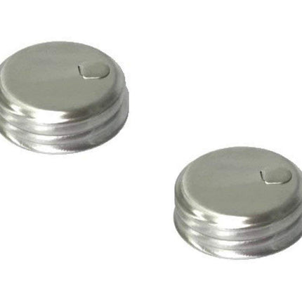 SIMPLY HOMEADE Mason Jar Sugar/Salt/Spice Dispenser Lid Kitchen Supplies, 2 3/4  diameter 1 1/4  tall, Silver