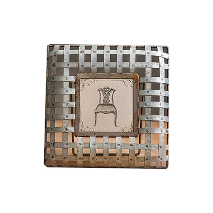 Colonial Tin Works 4x4 Edison Photo Frame (1)