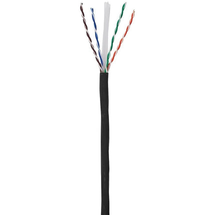 23-4 Pair Cat-6 Cable, 1,000ft (Black)