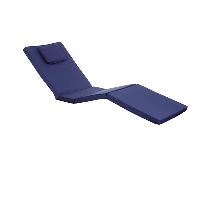 All Things Cedar TC70-W Chaise Lounge Cushion, White