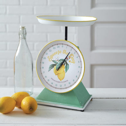 CTW Home Collection Decorative Lemon Scale, 14.75-inch Height, Kitchen Accessories, Home Decor, Food Display