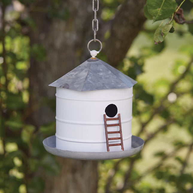 CTW Home Collection 370744 Silo Birdhouse, 9.5-inch Height