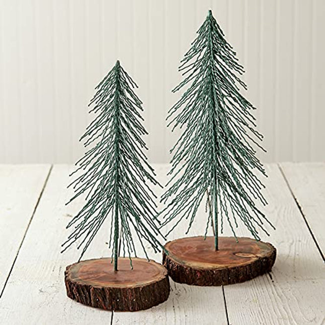 Large and Medium Woodland Christmas Tree
