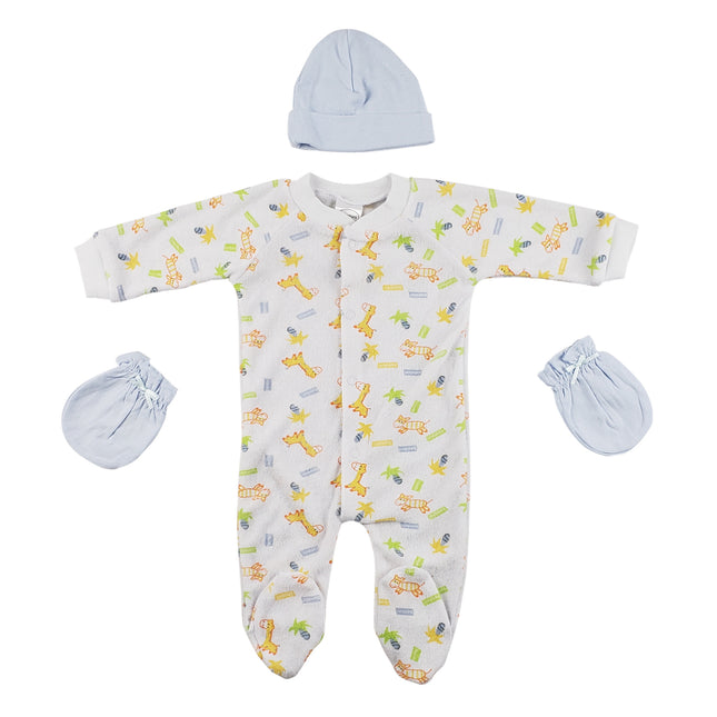 Sleep-n-Play, Cap and Mittens - 3 pc Set CS_0033