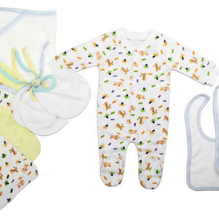 Newborn Baby Boys 11 Pc Layette Baby Shower Gift Set LS_0089