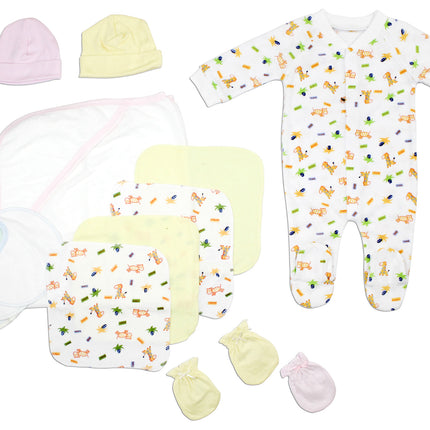 Newborn Baby Girls 13 Pc Layette Baby Shower Gift Set LS_0097