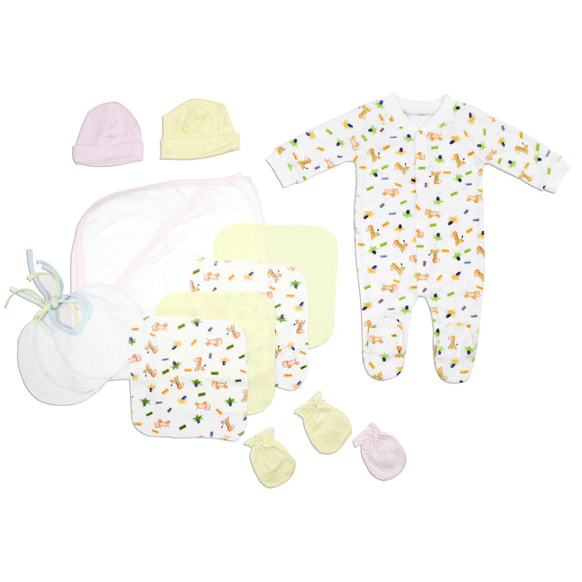 Newborn Baby Girls 13 Pc Layette Baby Shower Gift Set LS_0097