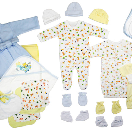 Newborn Baby Boys 25 Pc Layette Baby Shower Gift Set LS_0112