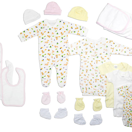 Newborn Baby Girls 18 Pc Layette Baby Shower Gift Set LS_0118