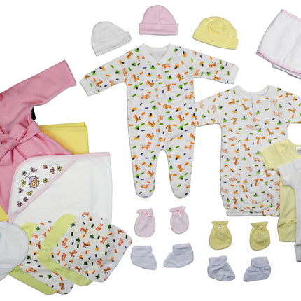 Newborn Baby Girls 25 Pc Layette Baby Shower Gift Set LS_0119