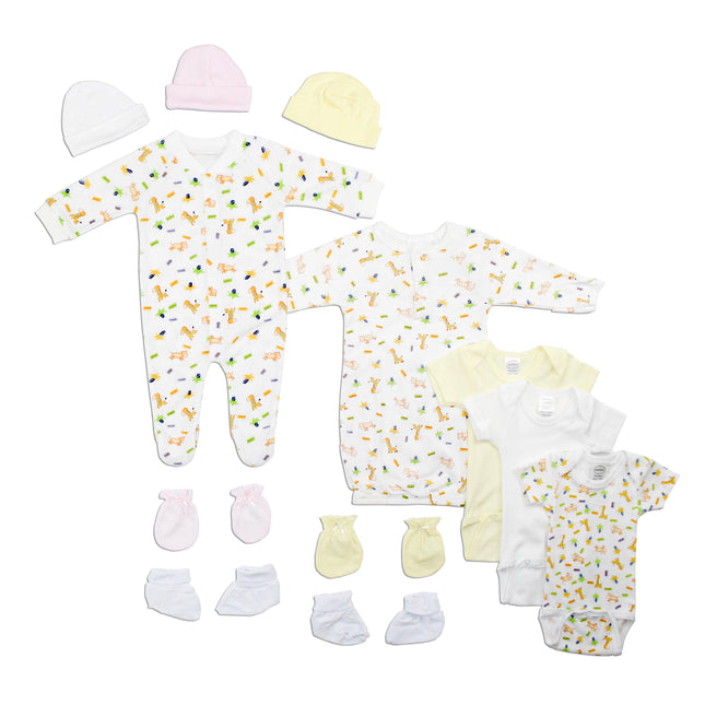 Newborn Baby Girls 12 Pc Layette Baby Shower Gift Set LS_0120