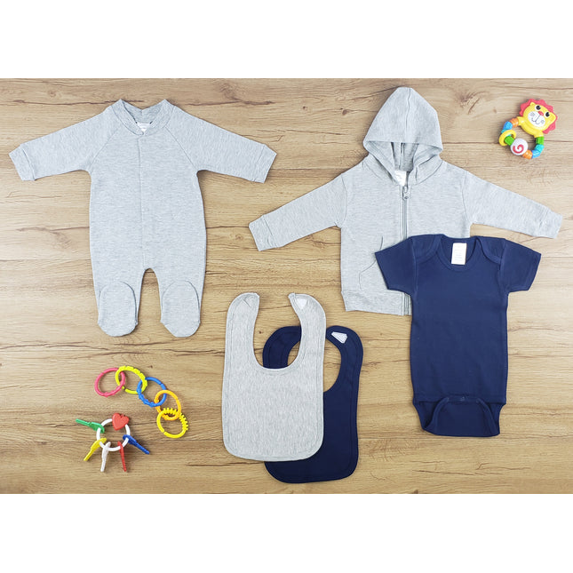 5 Pc Layette Baby Clothes Set LS_0656