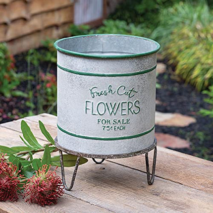 CTW Home Collection Fresh Cut Flowers Bin and Stand