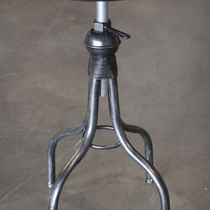 Colonial Tin Works Wooden Top Stool (1)