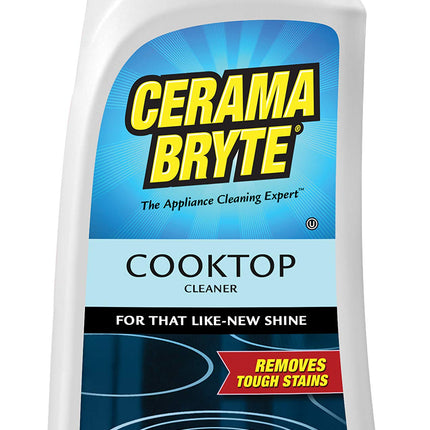 Cerama Bryte Removes Tough Stains Cooktop and Stove Top Cleaner for Glass - Ceramic Surfaces, 18 Ounces, 1 Pack