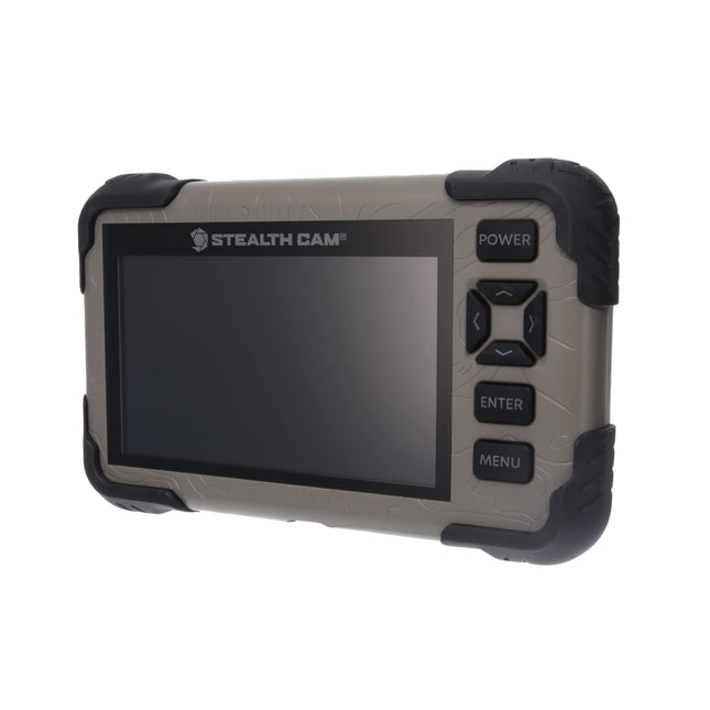 Stealth Cam SD Card Reader/Photo & HD Video 1080P Viewer | Durable Water-Resistant Housing | 4.3  Color LCD Screen | Wrist Lanyard