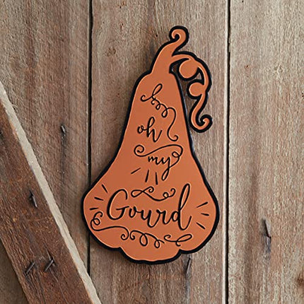 CTW Collection 460341 Oh My Gourd Wall Sign
